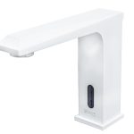 Baterie lavoar cu senzor profesionala alb Mat TRENDY S, 8652, trendysanitary.ro