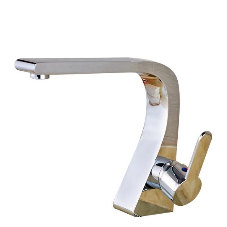 Baterie lavoar monocomanda montare chiuveta baie, 1885, trendysanitary.ro