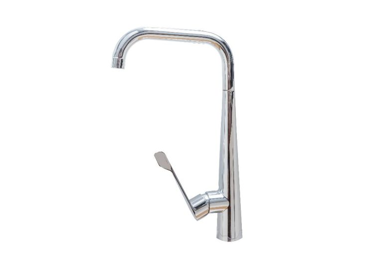 Baterie bucatarie, TRENDY S, lebda pipa inalta mobila crom, 2031, trendysanitary.ro