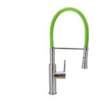 Baterie bucatarie lebada pipa flexibila  color TRENDY S, 2042, trendysanitary.ro