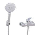 Baterie cabina dus, TRENDY S, crom lucios, 7439, trendysanitary.ro