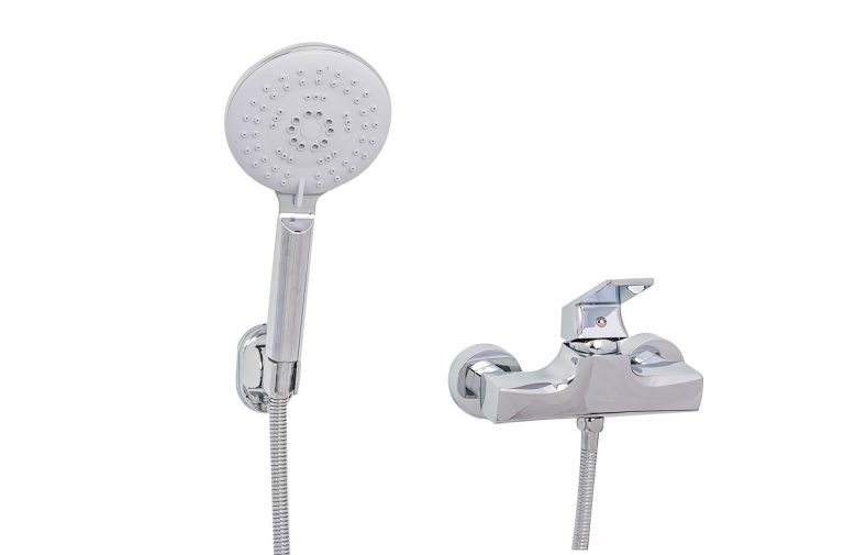Baterie cabina dus, TRENDY S, crom lucios, 1643, trendysanitary.ro
