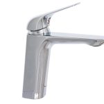 Baterie lavoar montare chiuveta baie   crom lucios TRENDY S, 573, trendysanitary.ro