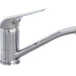 Baterie bucatarie pipa medie mobila crom lucios TRENDY S, 5302, trendysanitary.ro