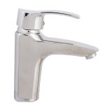 Baterie lavoar montare baie crom lucios TRENDY S, 1479, trendysanitary.ro