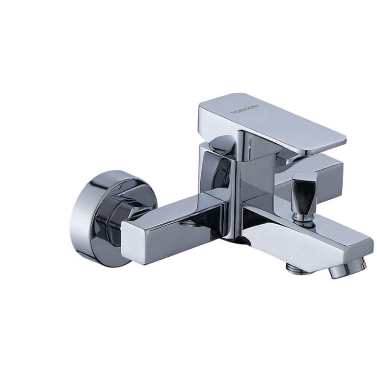 Baterie cada pipa fixa crom lucios GROMIX, 8674, trendysanitary.ro