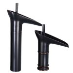 Baterie lavoar cascada inaltime medie antichizat, 4570, trendysanitary.ro