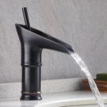 Baterie lavoar cascada inaltime medie antichizat, 2096, trendysanitary.ro