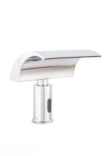 Baterie lavoar,tip cascada , cu senzor , crom lucios TRENDY S, 8626, trendysanitary.ro