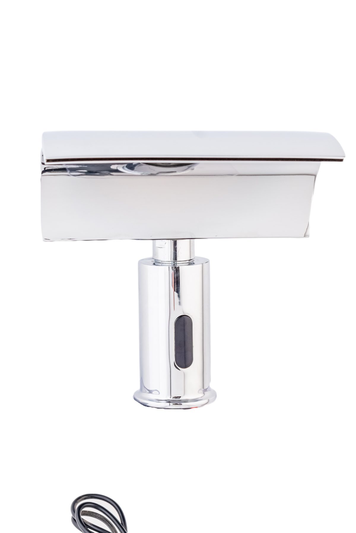 Baterie lavoar,tip cascada , cu senzor , crom lucios TRENDY S, 8452, trendysanitary.ro