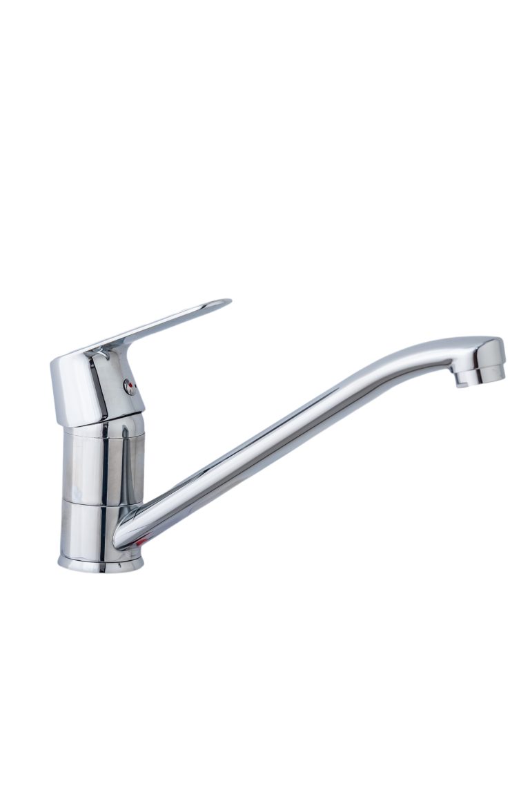 Baterie bucatarie , pipa lunga mobila , crom lucios TRENDY S, 8776, trendysanitary.ro