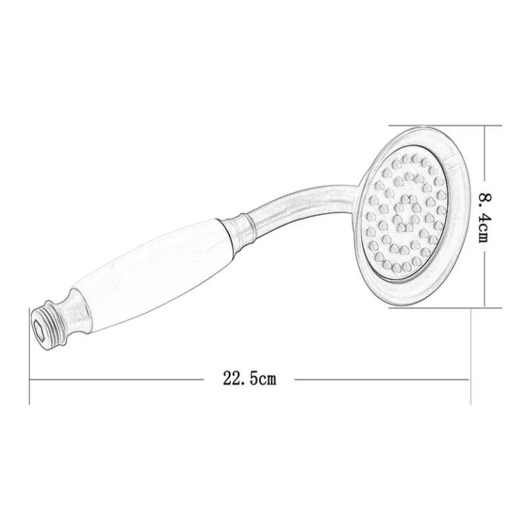 Set dus , alb Mat , cu  para furtun si suport dus TRENDY  S, 6107, trendysanitary.ro