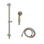 Set bara dus , cu para si furtun , fixare perete , inox satinat TRENDY S, 1146, trendysanitary.ro
