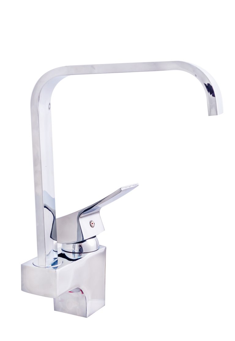 Baterie lebada , bucatarie , monocomanda ,crom lucios TRENDY S, 7453, trendysanitary.ro