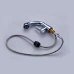 Baterie lavoar, para de dus extractabila , crom lucios TRENDY S, 695, trendysanitary.ro