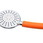 Para de dus,TRENDY S, cu patru functii, maner din silicon,portocaliu, 3998, trendysanitary.ro