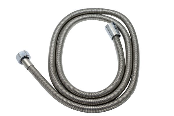 Furtun de dus, TRENDY S, 1.5m, inox satinat, extensibil, 4047, trendysanitary.ro