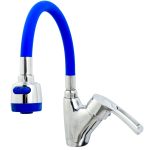 Baterie bucatarie, TRENDY S, pipa flexibila, perlator doua functii, 597, trendysanitary.ro