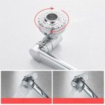 Baterie lavoar, TRENDY’S, pipa mobila , para de dus extractabila, 3183, trendysanitary.ro