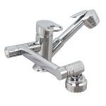 Baterie lavoar, TRENDY’S, pipa mobila , para de dus extractabila, 3239, trendysanitary.ro