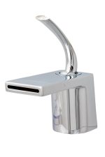 Baterie lavoar TRENDY S, tip cascada, montare chiuveta baie, 4835, trendysanitary.ro