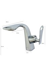 Baterie lavoar, montare chiuveta baie, 3862, trendysanitary.ro