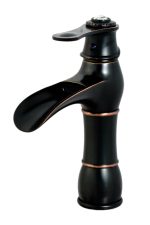 Baterie lavoar TRENDY S, montare chiuveta baie, tip cascada, 7543, trendysanitary.ro