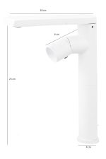 Baterie lavoar, montare pe blat, 5628, trendysanitary.ro