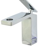Baterie lavoar montare chiuveta baie ,crom lucios  TRENDY S, 2455, trendysanitary.ro
