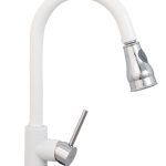 Baterie bucatarie, para dus extractabila, perlator doua functii, 2918, trendysanitary.ro