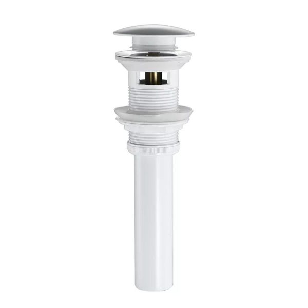 Ventil evacuare lavoar , fara prea plin alb Mat ,TRENDY’S, 7463, trendysanitary.ro