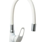 Baterie bucatarie TRENDY’S, tip lebada, pipa flexibila, 9118, trendysanitary.ro