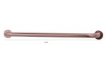 Maner cada , persoane cu dizabilitati, 60cm , roze, 4987, trendysanitary.ro