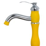 Baterie lavoar inaltime medie , gold, 8271, trendysanitary.ro