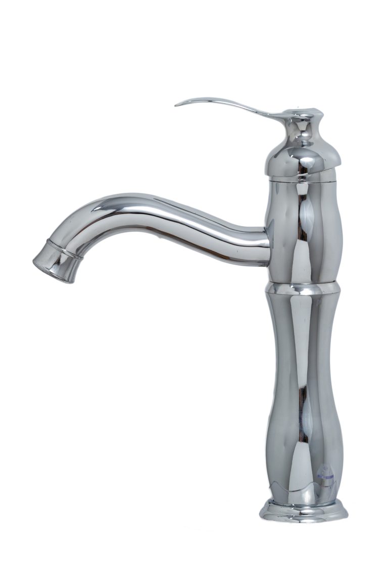Baterii chiuveta baie, Baterie lavoar inaltime medie , crom, trendysanitary.ro