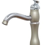 Baterie lavoar inaltime medie , gri deschis, 911, trendysanitary.ro