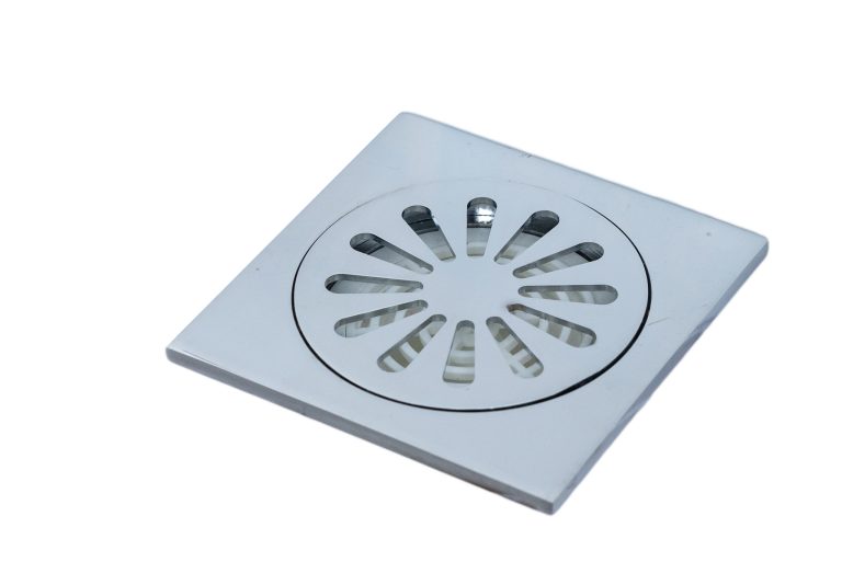 Sifon pardoseala , inox , 10×10 cm, 4477, trendysanitary.ro