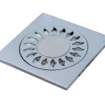 Sifon pardoseala , TRENDY’S, 10×10 cm , inox, 8682, trendysanitary.ro