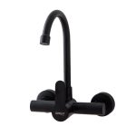 Baterie bucatarie TRENDY’S, prindere pe perete, pipa lebada mobila, 9031, trendysanitary.ro