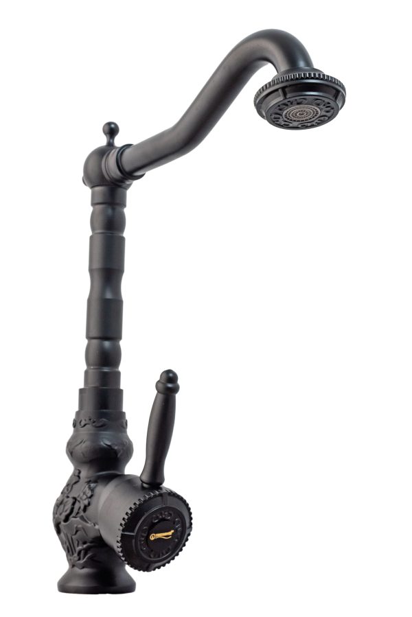 Baterie bucatarie TRENDY’S, cu broderie, 4974, trendysanitary.ro