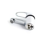 Baterie lavoar TRENDY’S,pipa fixa , crom lucios, 9965, trendysanitary.ro
