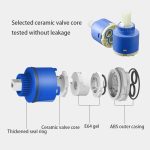 Baterie bucatarie, TRENDY’S, prindere pe perete, 93, trendysanitary.ro