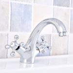 Baterie Lavoar TRENDY’S– Montaj pe Chiuvetă, Crom Lucios, Cartușe Ceramice, 1000, trendysanitary.ro