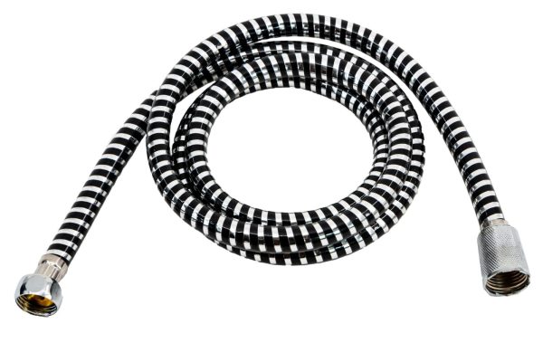 Furtun dus silicon ,TRENDY’S, 1.5 M negru, 3175, trendysanitary.ro