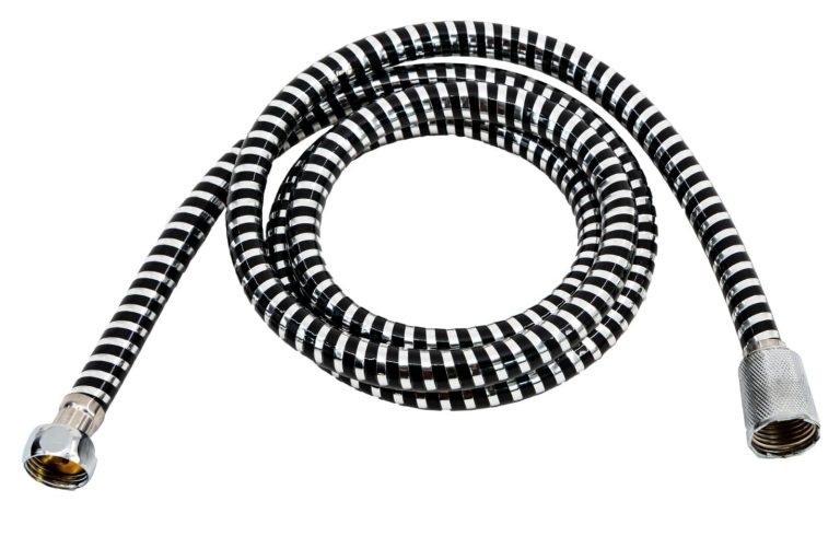 Furtun dus silicon ,TRENDY’S, 1.5 M negru, 5598, trendysanitary.ro