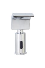 Baterie lavoar cu senzor , tip cascada , crom lucios TRENDY S, 3582, trendysanitary.ro