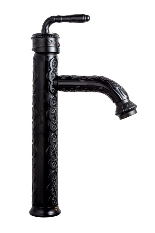 Baterii chiuveta baie, Baterie lavoar ,TRENDY’S, montare pe blat cu broderie, trendysanitary.ro