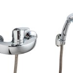 Baterie dus ,HANBA, montare perete , crom lucios, 5784, trendysanitary.ro