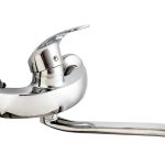 Baterie bucatarie HANBA,prindere pe perete, crom lucios, 4058, trendysanitary.ro