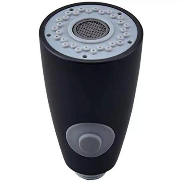 Perlator  baterie extractabila , aspect negru antichizat, 6738, trendysanitary.ro